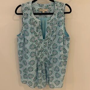NWT Loft XL sleeveless blouse